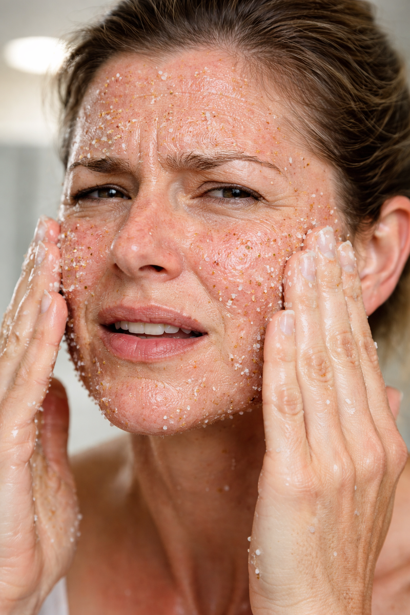 7. Harsh Physical Scrubs